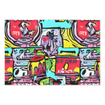 Gravity Pop Art Muster Ethnic Packpaper