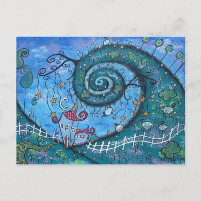 Gravity Post Cards Postkarte (Vorderseite)