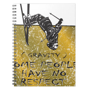 Gravity Skier Notizblock