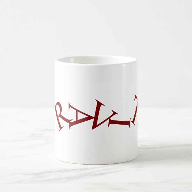 Gravity Typografy Coffee Tasse (Mittel)