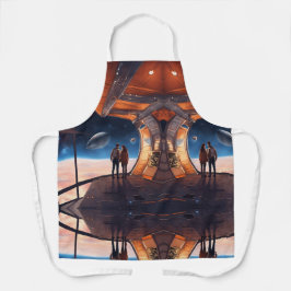 🚀 Gravity Voyage Schürze