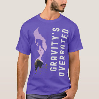 Gravitys überbewertete Klettersteig Alpinist de T-Shirt