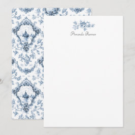Gravur mit Blütenzange mit Windmühle und blaue Boo Mitteilungskarte