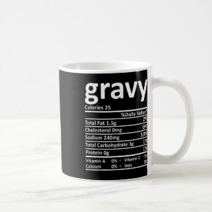 Gravy Nutrition Facts Fun Erntedank Weihnachten F Kaffeetasse