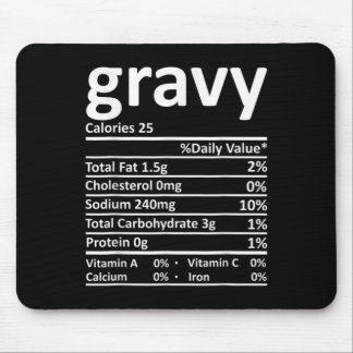 Gravy Nutrition Facts Fun Erntedank Weihnachten F Mousepad