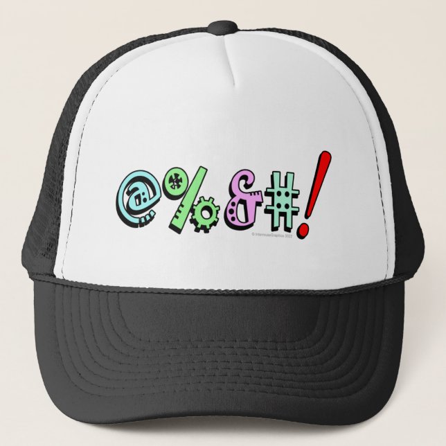 Grawlix CUSTOMIZABLE Hat Truckerkappe (Vorderseite)