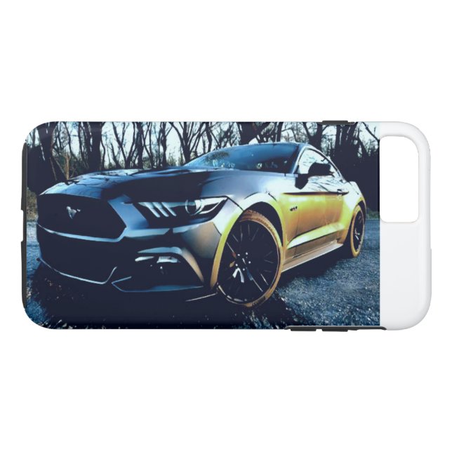 Gray 2017 Mustang GT Case-Mate iPhone Hülle (Rückseite (Horizontal))