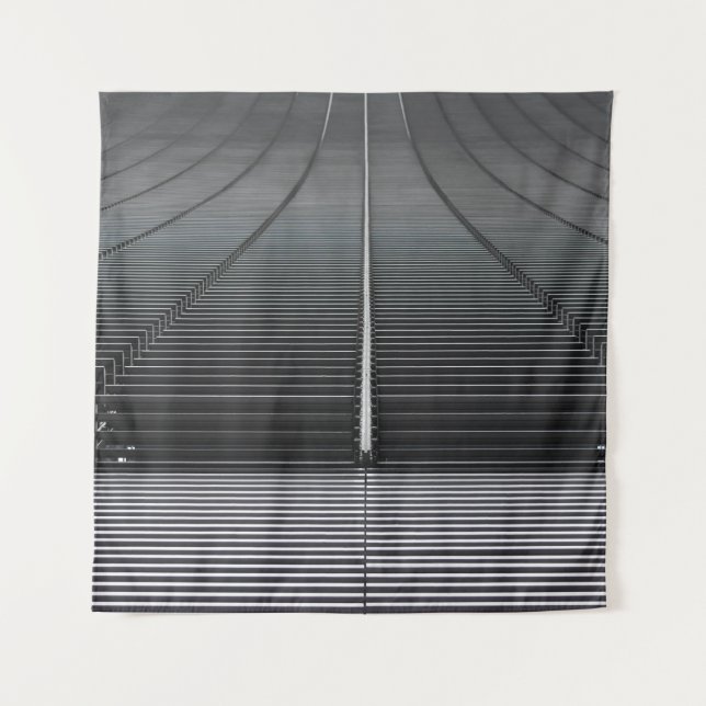 GRAY ABSTRAKT DIGITAL WALLPAPIER WANDTEPPICH (Vorderseite)