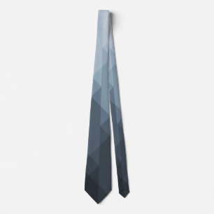 Gray Abstrakt Neck Tie Krawatte