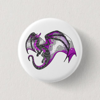 Gray Ace Pride Dragon Button