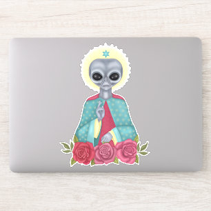 Gray Alien Sticker