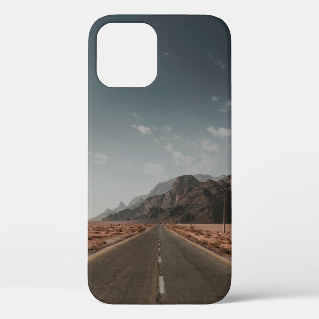 GRAY ASPHALT ROAD Case-Mate iPhone HÜLLE (Rückseite)