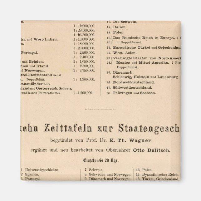 Gray Atlas Magnet (Vorne)