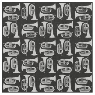 Gray Baritone Crosshatch Stoff