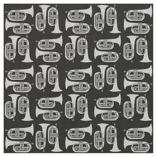 Gray Baritone Crosshatch Stoff (Nahaufnahme)