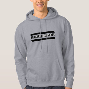 Gray Barricade Hoodie