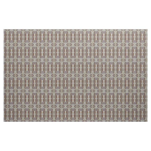 Gray Beige Khaki Taupe Brown Eclectic Art Stoff (Fat Quarter (45,7 x 55,9 cm))