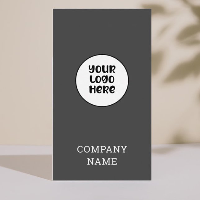 Gray Beruflich Simple Elegante Business Card Visitenkarte (Von Creator hochgeladen)