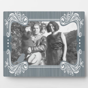 Gray Bird Art Plaque Fotoplatte