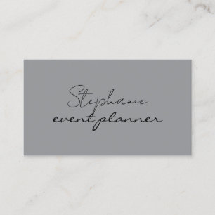 Gray Black Gray Beruflicher Individuelle Name Stil Visitenkarte