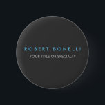 Gray Blue Trendy Button<br><div class="desc">Suchen Sie ein einfaches,  minimalistisches,  attraktives Design? Dieses Design,  das die Aufmerksamkeit der Menschen sofort,  aber nicht zu kompliziert,  für Sie hat.</div>