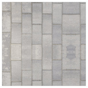 Gray Brick Cement Sidewalk Stoff