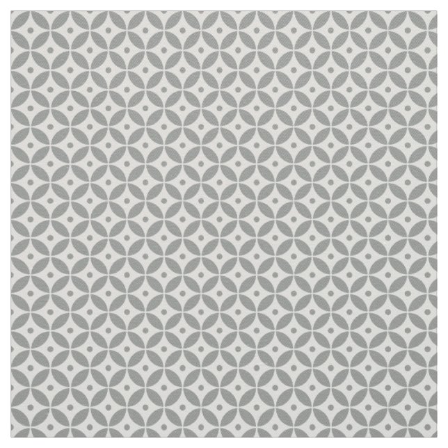Gray Brown Elegant Hamptons Style Coastal Stoff (Muster)