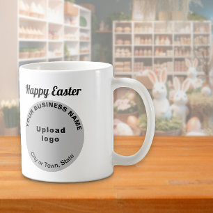 Gray Business Brand Ostern Mug Kaffeetasse
