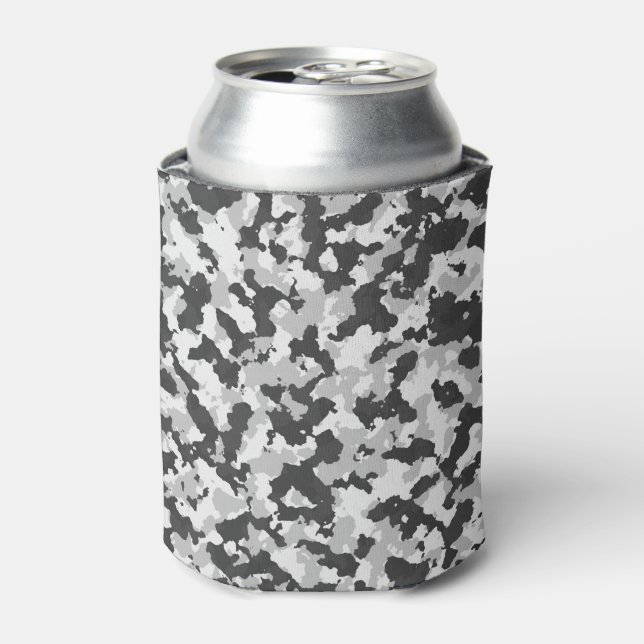 Gray Camouflage Dosenkühler (Kanne Vorderseite)