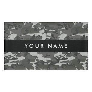 Gray Camouflage, Militär, Armee Namenschild