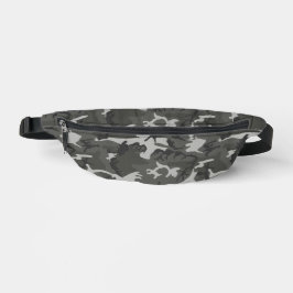 Gray Camouflage Pattern, militärisches Muster, Arm Bauchtasche