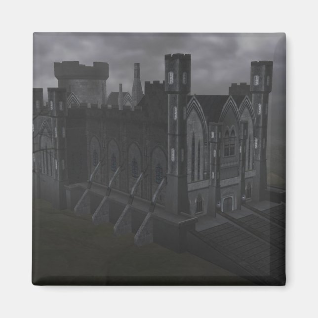 Gray Castle Magnet (Vorne)