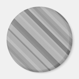 Gray diagonale Streifen Magnet
