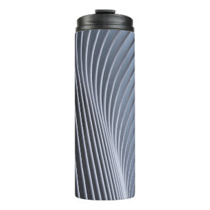 Gray digital wallpaper thermosbecher
