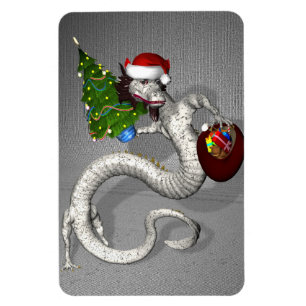 Gray Dragon Magnet
