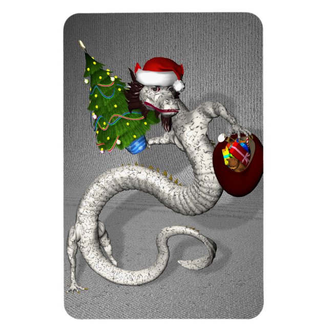 Gray Dragon Magnet (Vertikal)