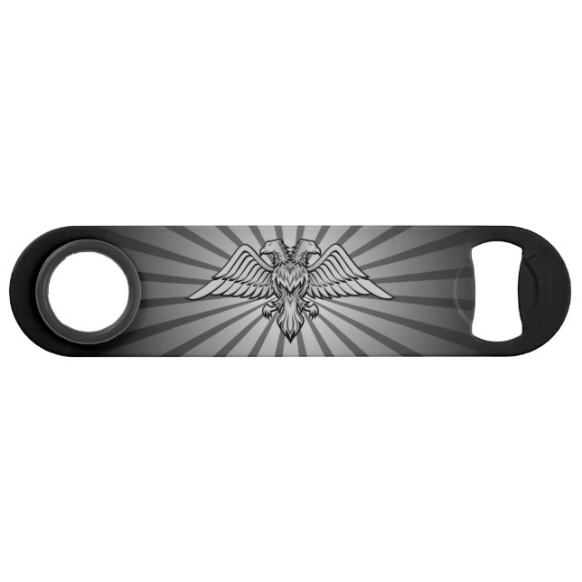 Gray Eagle mit zwei Heads Speed Flasche Opener Speed Flaschenöffner (Vorderseite (Horizontal))