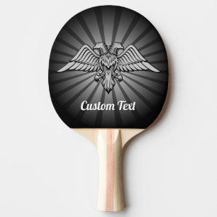 Gray Eagle mit zwei Köpfen Pong Paddle Tischtennis Schläger