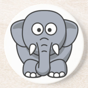 GRAY ELEPHANT GETRÄNKEUNTERSETZER