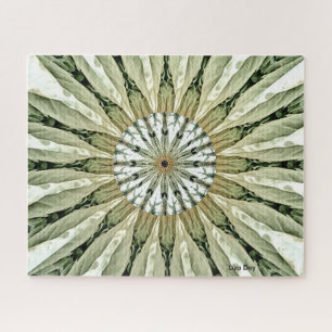 Gray Feather Jigsaw Puzzle