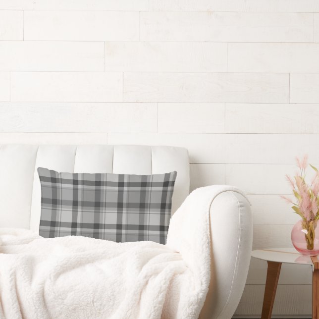 Gray Flannel Print Lendenkissen (Liege)