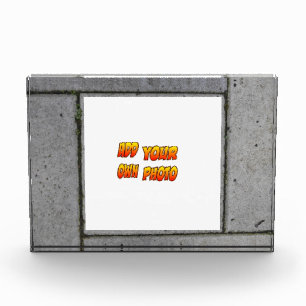 Gray Garden Tiles Image Cust. Fotoblock