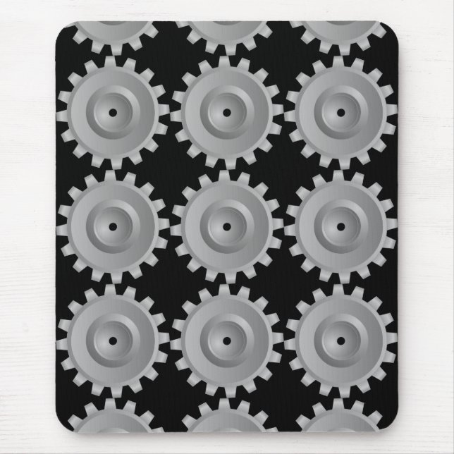 Gray Gear Mousepad (Vorne)