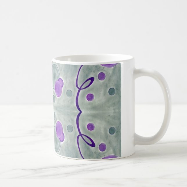 Gray Globes Blanket Mug (Droite)