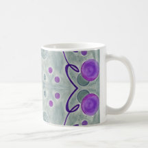 Gray Globes Blanket Tasse