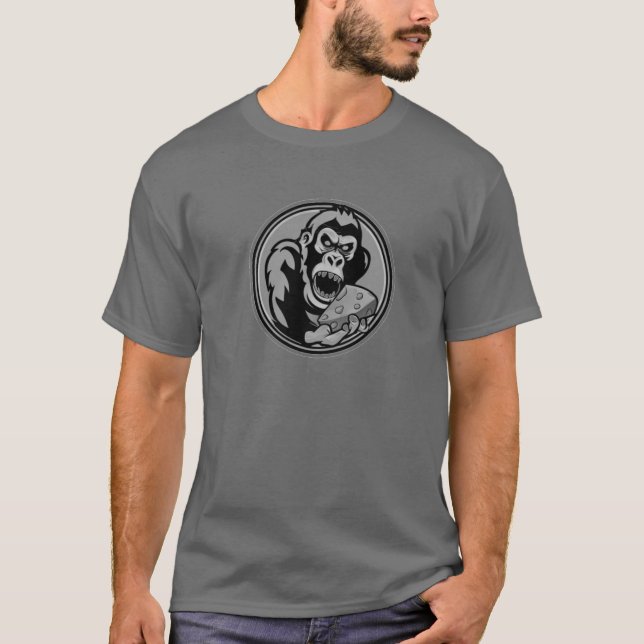 Gray Gorilla Cheese T-Shirt (Vorderseite)
