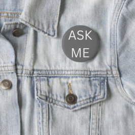 Gray Gray Frag Me - Button Business & Volunteers