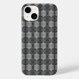 Gray Hexagon Case-Mate iPhone 14 Hülle