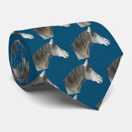 Gray Horse Neck Tie Krawatte