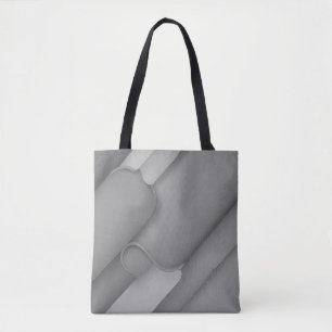 Gray Hues Modern Art Tasche